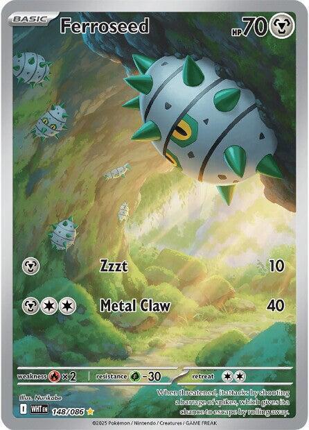 #148 White Flare - Ferroseed