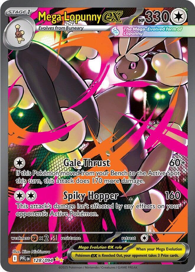 #128 Phantasmal Flames - Mega Lopunny ex