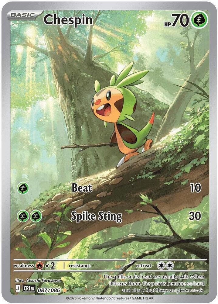 #87 Chaos Rising - Chespin