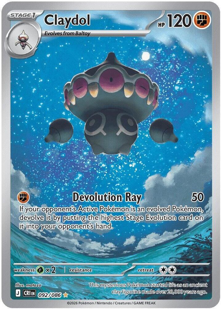#92 Chaos Rising - Claydol