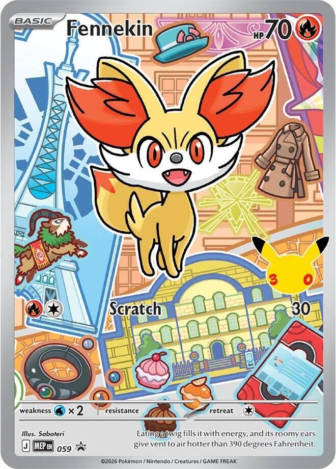 #059 Mega Evolution Promos - Fennekin