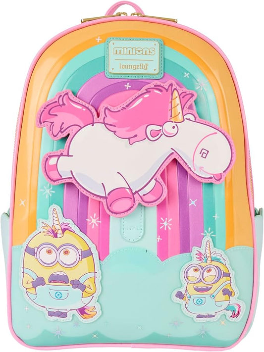 Loungefly Universal Minions Fluffy Unicorn Mini Backpack