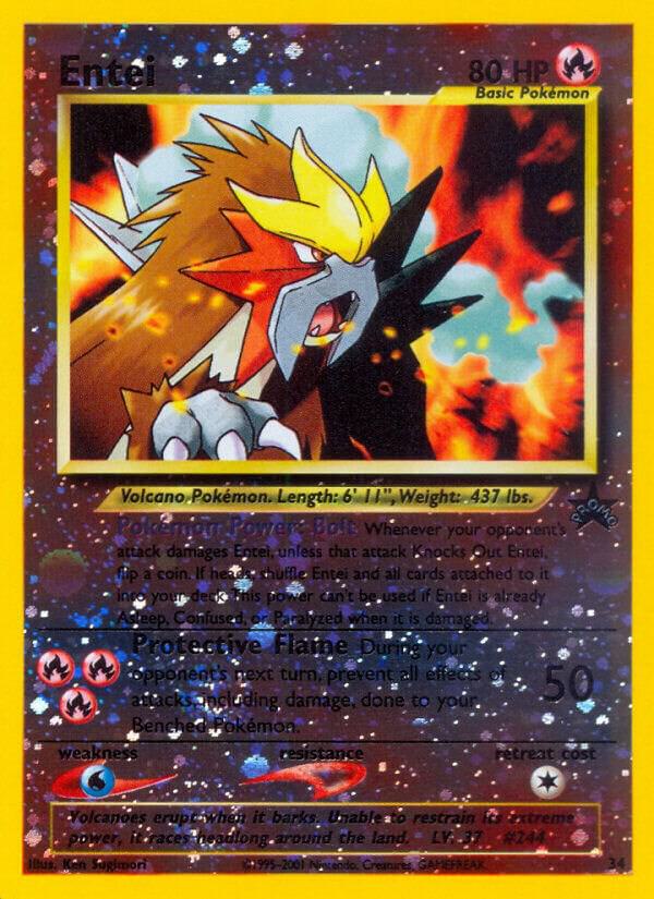 #34 WOTC Promo - Entei (SEALED)