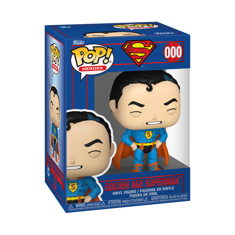 #609 Golden Age Superman Funko Pop!