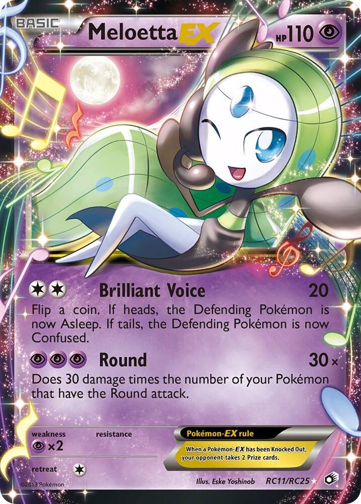 #RC11 Legendary Treasures - Meloetta EX (LP)