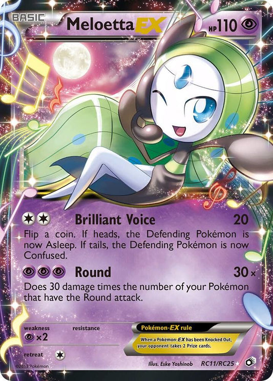 #RC11 Legendary Treasures - Meloetta EX (LP)