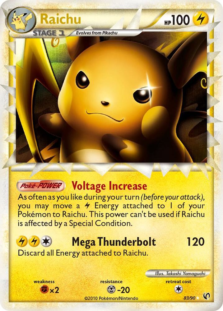 #83 Undaunted - Raichu (LP)