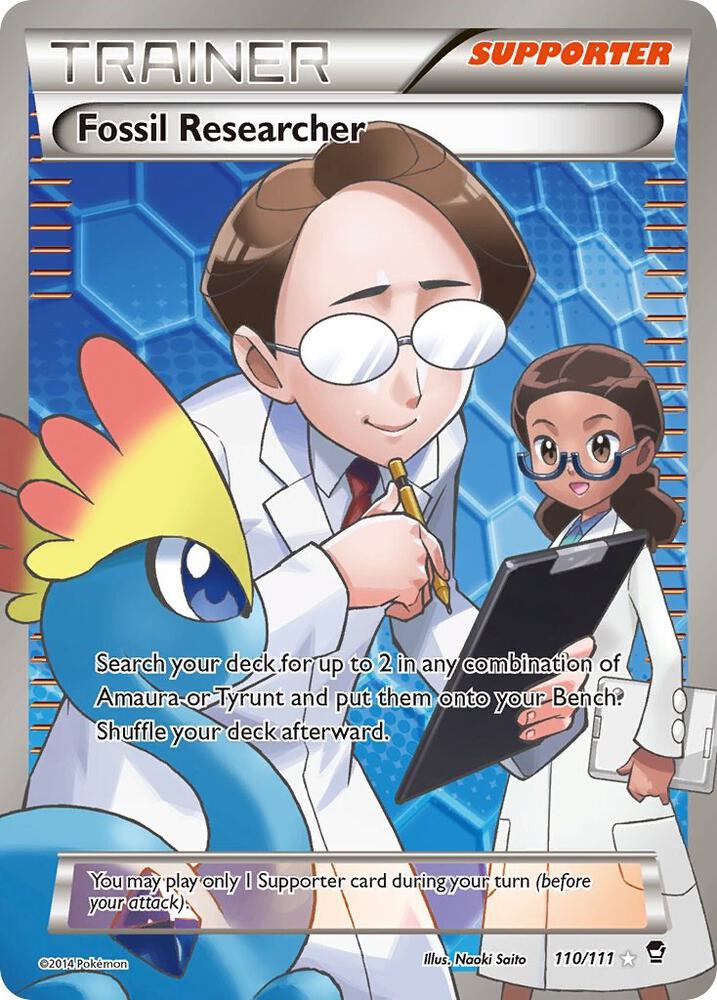 #110 XY Furious Fists - Fossil Researcher (HP)