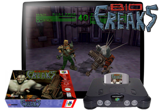 Bio F.R.E.A.K.S. (N64) - Complete in Box