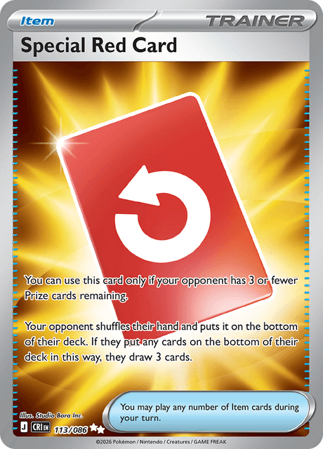 #113 Chaos Rising - Special Red Card