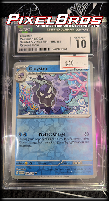 Cloyster #091 - Scarlet & Violet 151 - CGC 10