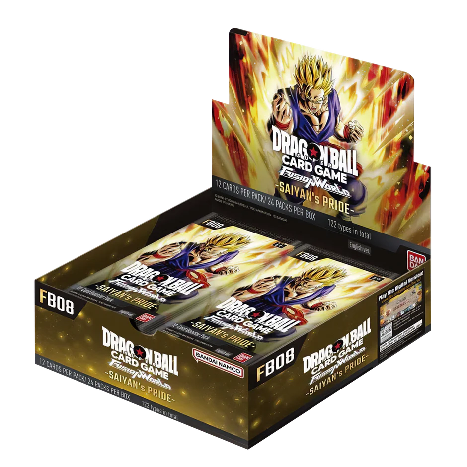 DBS FUSION WORLD FB08 - SAIYAN'S PRIDE BOOSTER BOX