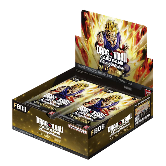 DBS FUSION WORLD FB08 - SAIYAN'S PRIDE BOOSTER BOX