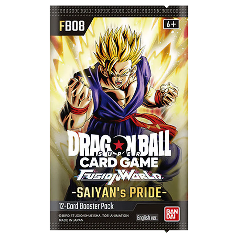 DBS FUSION WORLD FB08 - SAIYAN'S PRIDE BOOSTER PACK