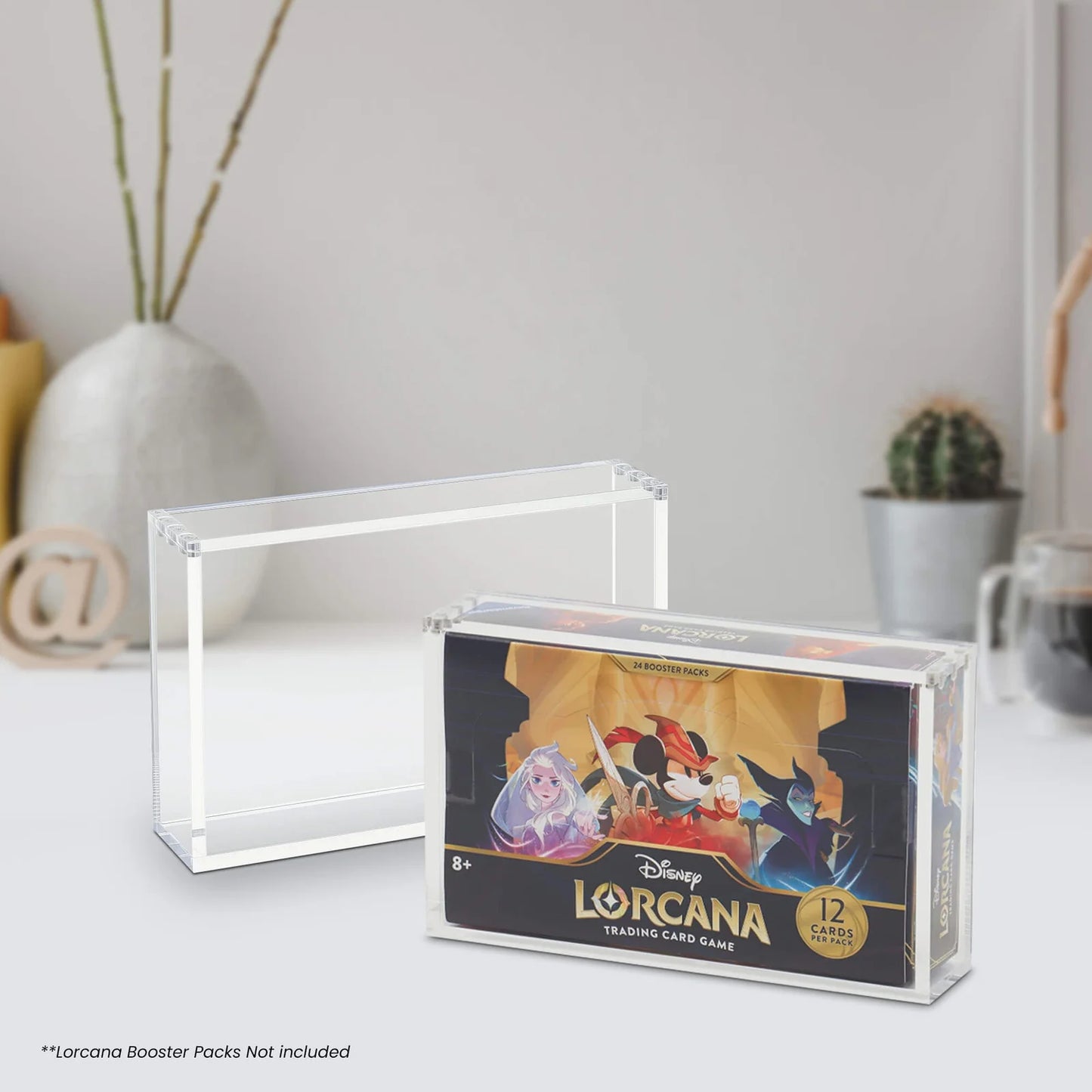 Evoretro Acrylic Display Case - Lorcana Booster Box