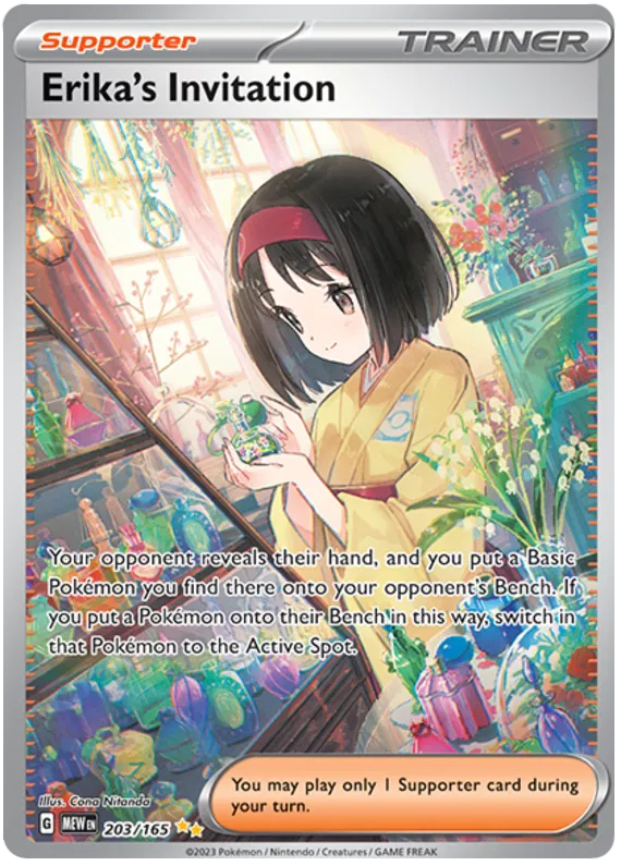 #203 Scarlet & Violet 151 - Erika's Invitation
