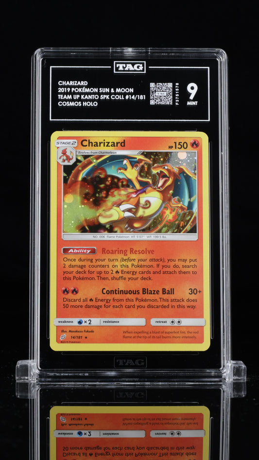 Charizard - #14 Team up - TAG 9