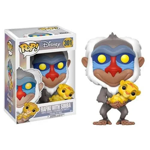 #301 Rafiki with Simba Funko Pop
