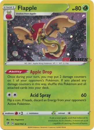#022 - Rebel Clash - Flapple - EB Games Stamped