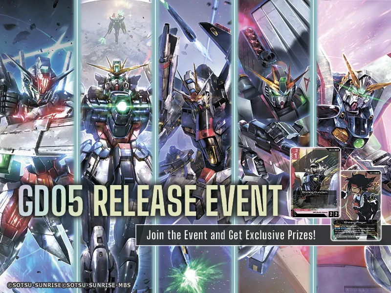 Gundam GD-05 Release Event August 1st @ 1 PM