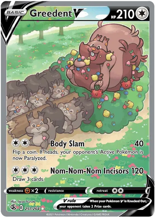 #257 Fusion Strike - Greedent V