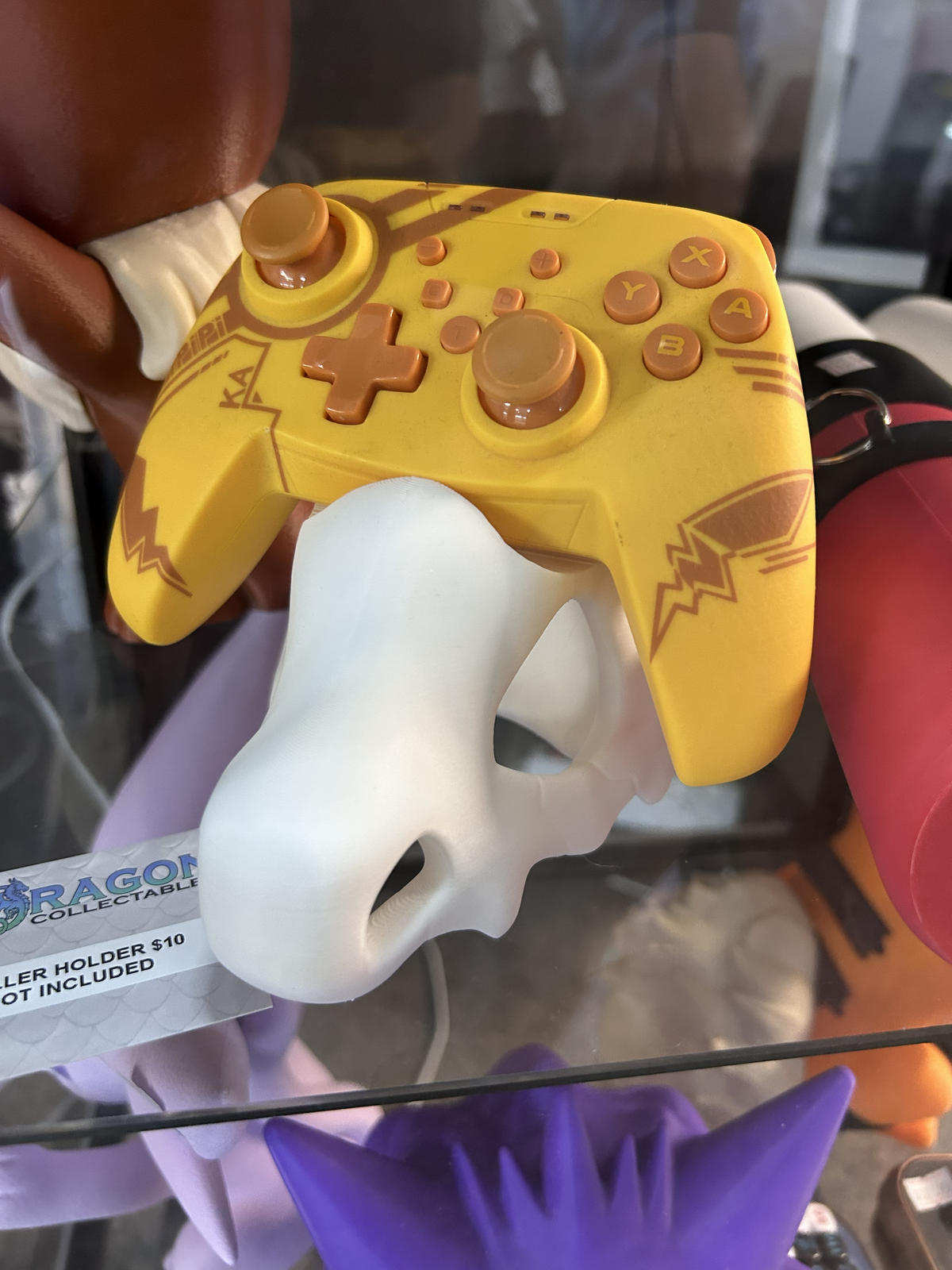 Cubone Skull Controller Holder