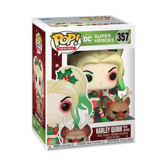 #357 Harley Quinn With Helper Funko Pop