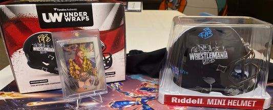 Fanatics Wrestlemania 42 Mini Helmet- Signed B FAB