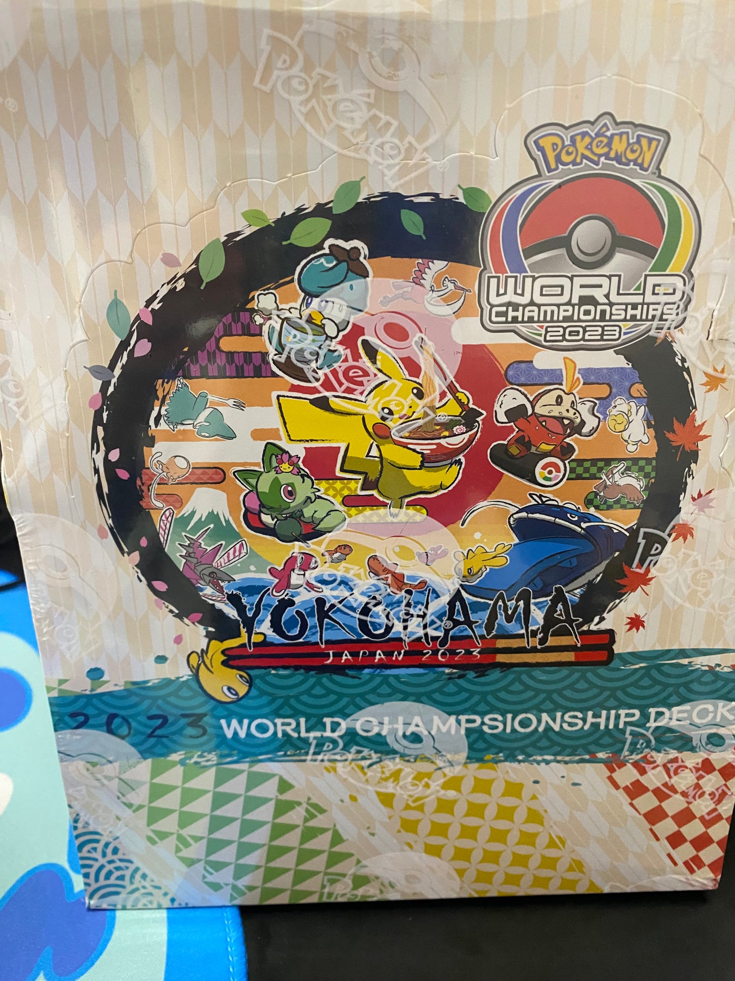 Pokemon Worlds Sealed Championship Deck Sealed Case of 8-Yokohama 2023