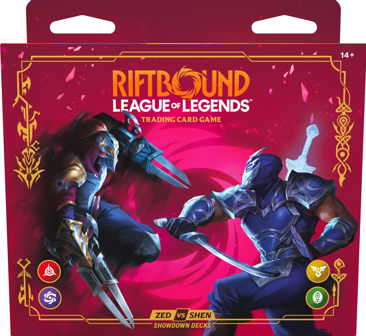 Riftbound League of Legends Unleashed Vendetta Zed Vs. Shen