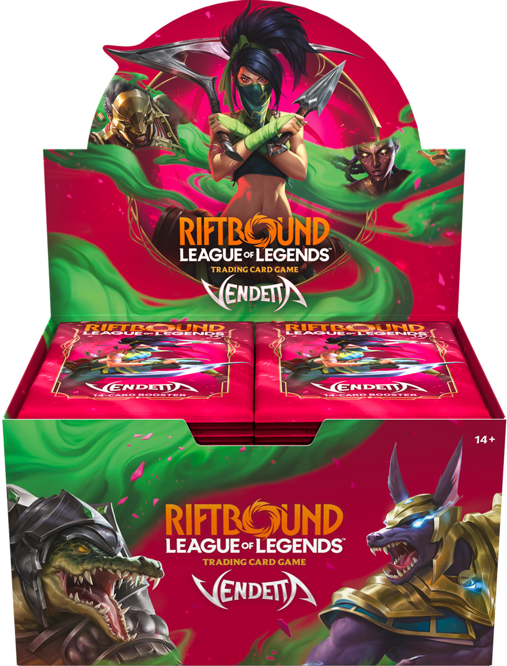 Riftbound League of Legends Unleashed Vendetta Booster