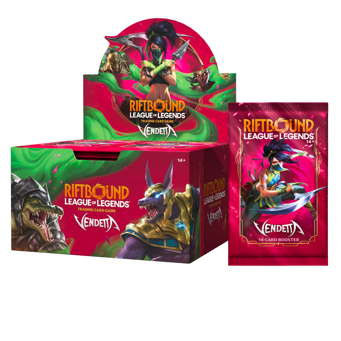 Riftbound League of Legends Unleashed Vendetta Booster