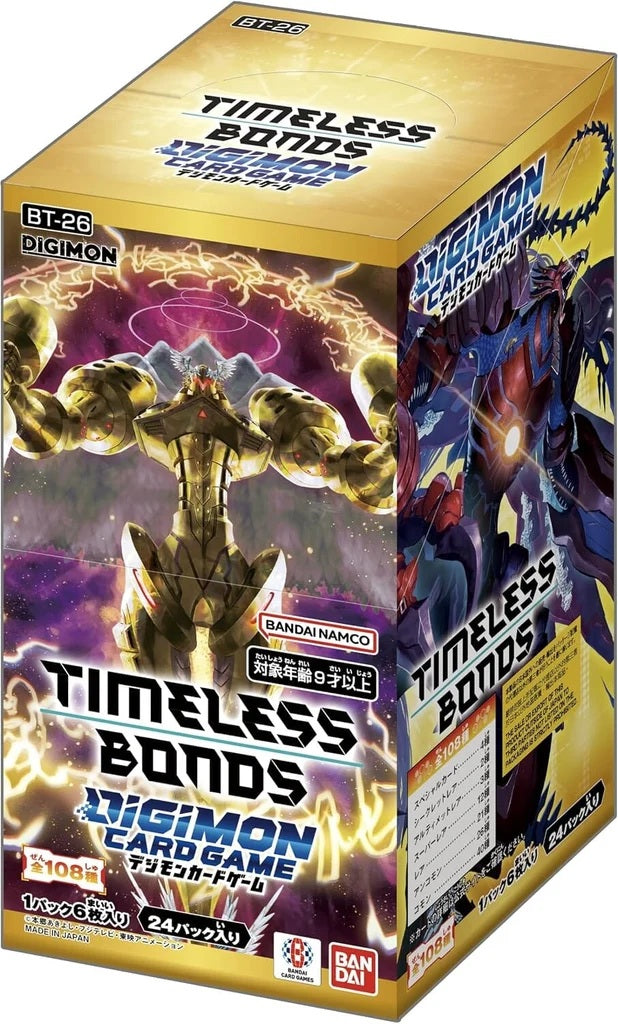 Digimon BT26 Timeless Bonds Booster Box