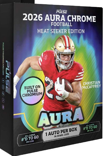 Pulse Aura Chrome Football 2026 Heat Seeker