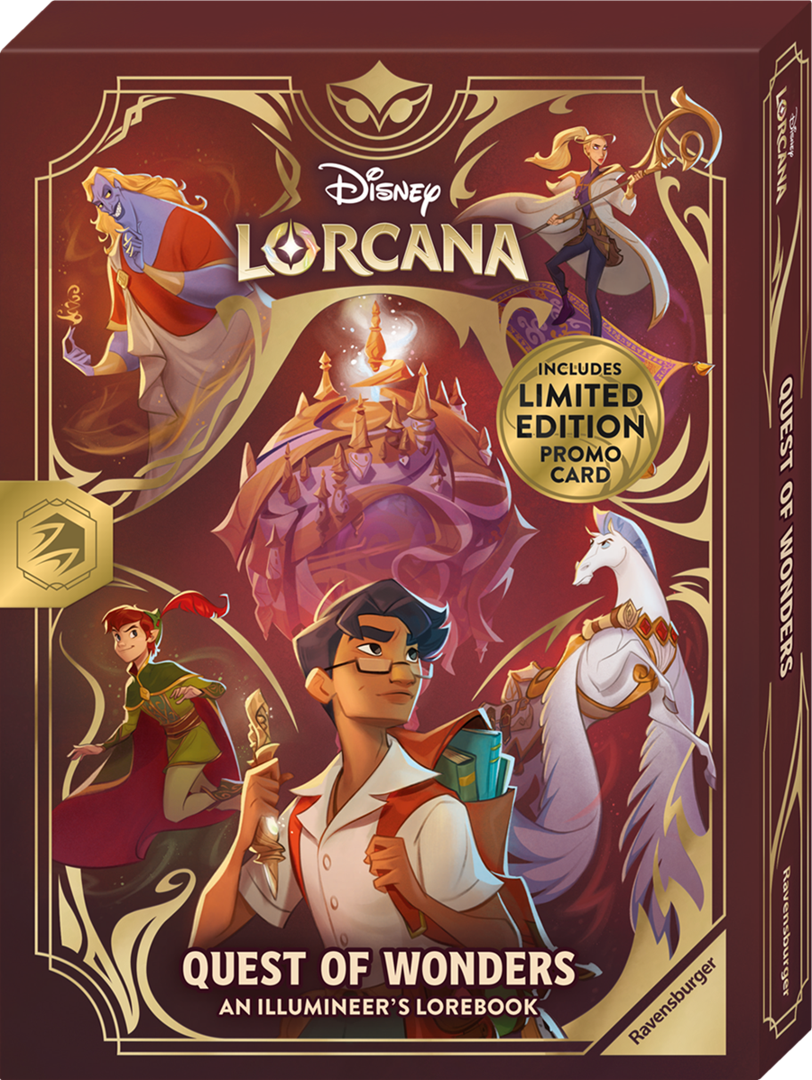 Disney Lorcana Quest of Wonders An Illumineers Lorebook