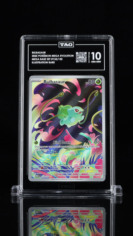 Bulbasaur - #133 Mega Evolution - TAG 10