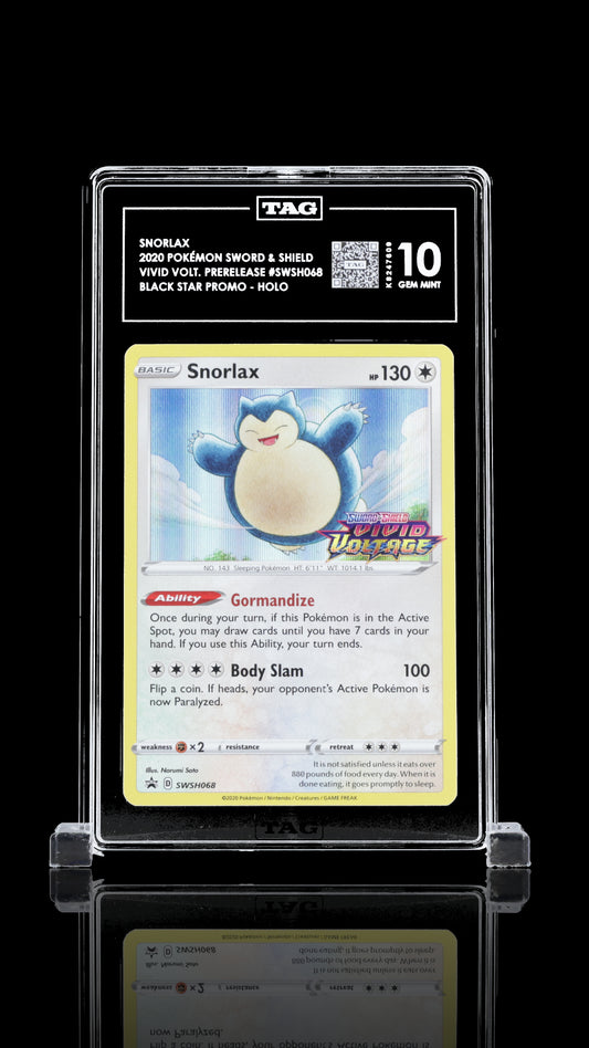 #SWSH068 Snorlax - Sword & Shield PROMO - Tag 10
