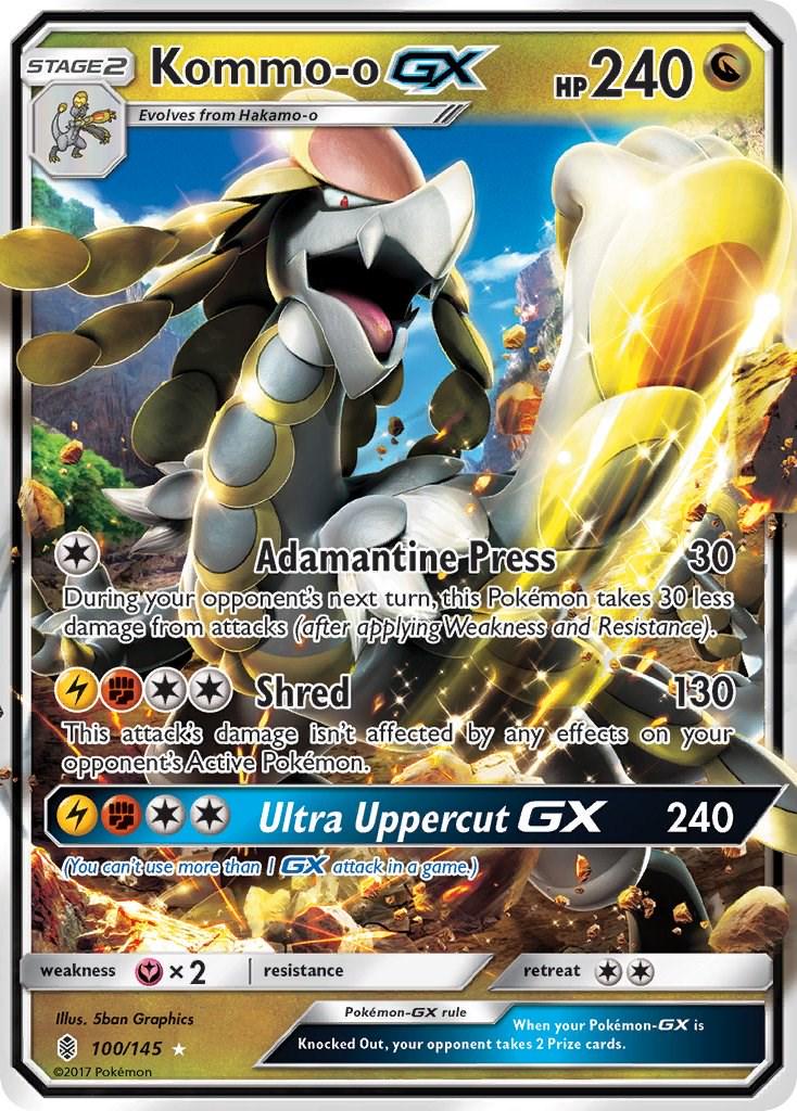 #100 - Guardians Rising - Kommo-o GX