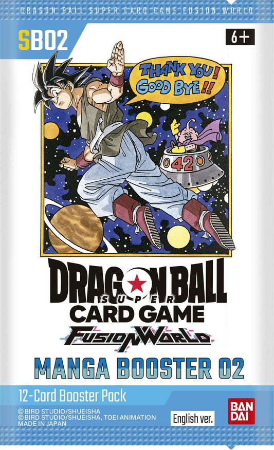 DBS FUSION WORLD SB02 MANGA BOOSTER PACK