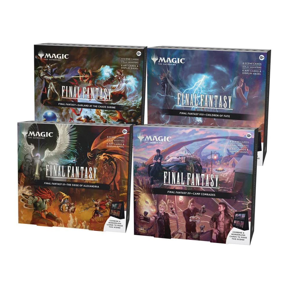 Magic: The Gathering - Final Fantasy - Scene Box - Set of 4