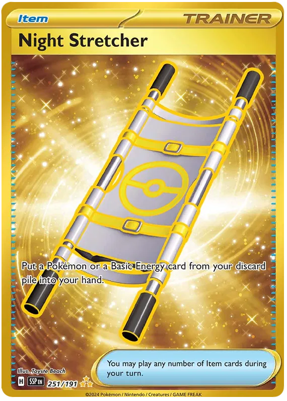 #251 Surging Sparks - Night Stretcher