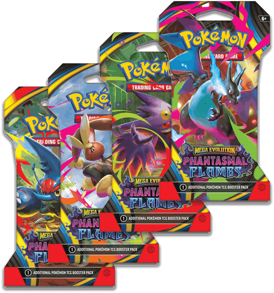 Pokemon Phantasmal Flames Sleeved Booster Pack *Releases Nov.14/25.*