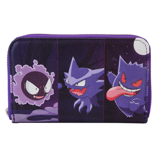 Pokemon Gengar Evolution Triple Pocket wallet