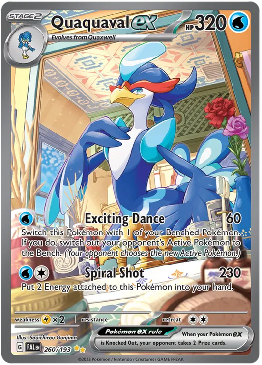 #260 - Paldea Evolved - Quaquaval ex