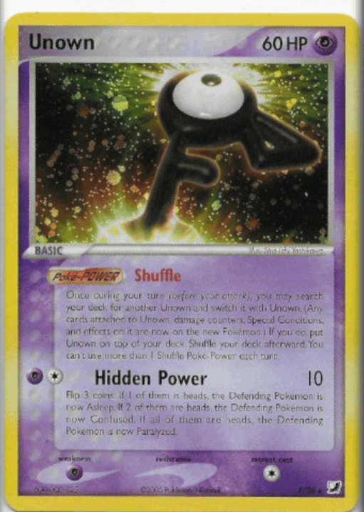 #F/28 UNSEEN FORCES- Unown Holo(LP)