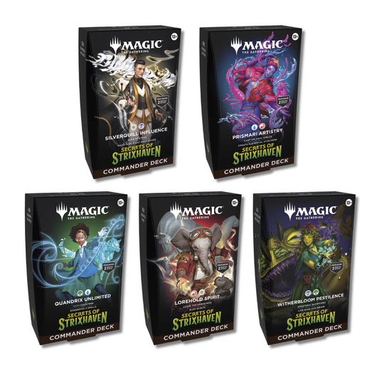 Magic The Gathering Strixhaven Commander Decks
