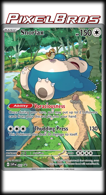 #051 Scarlet & Violet PROMO - Snorlax (LP)