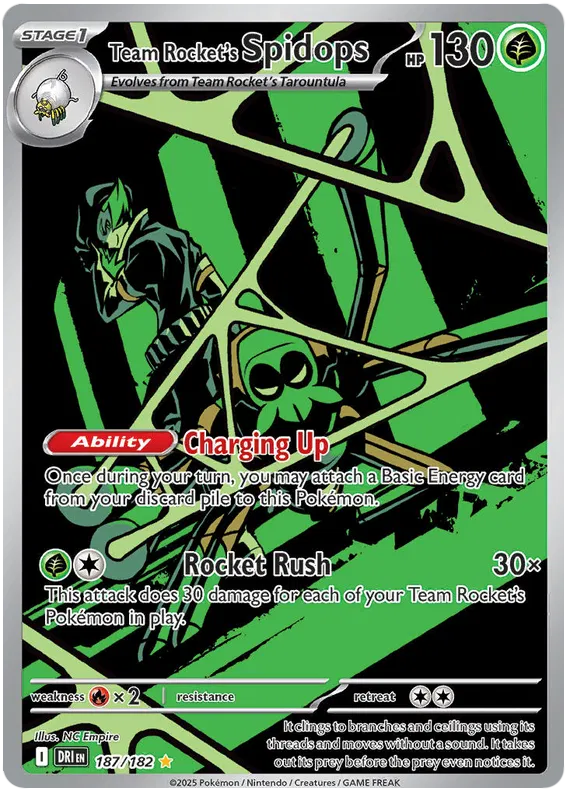 #187 Destined Rivals - Team Rocket's Spidops