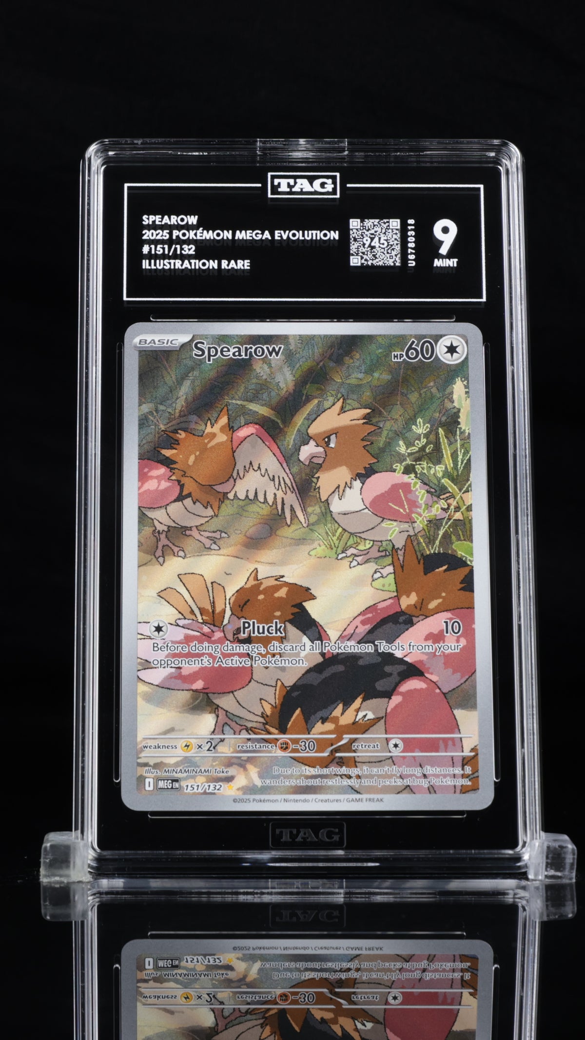 Spearow - #151 Mega Evolution - TAG 9