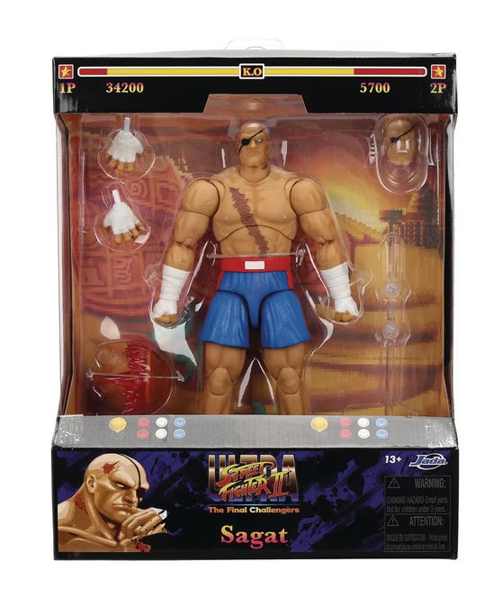 Street Fighter 2 - Sagat - Jada Toys